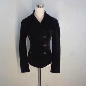 United Colors Of Benetton Women Corduroy Blazer Jacket sz 44 Made in Italy